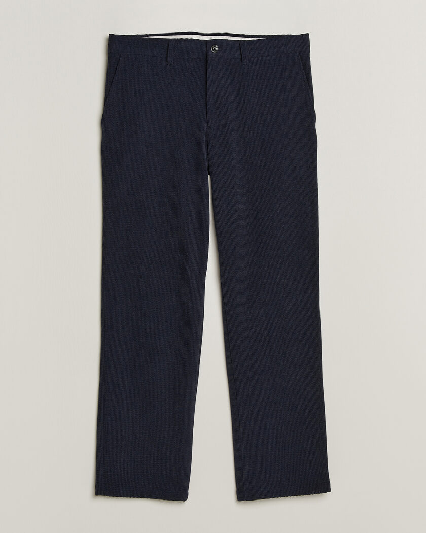 J.Lindeberg Logan Drape Cord Pants JL Navy – Blå