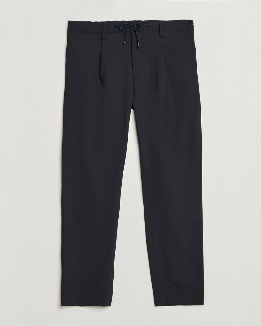 J.Lindeberg Harris Stretch Wool Pants JL Navy – Blå