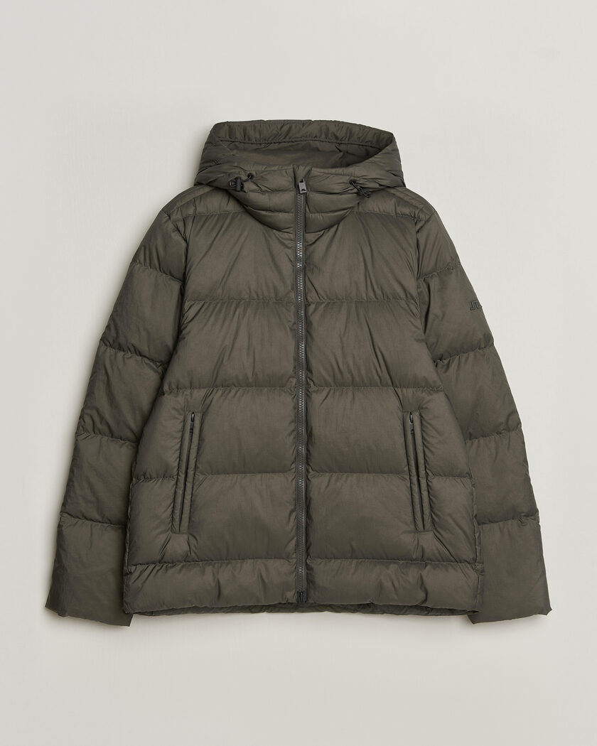 J.Lindeberg Daryl Crinkle Down Jacket Chimera Green – Grønn