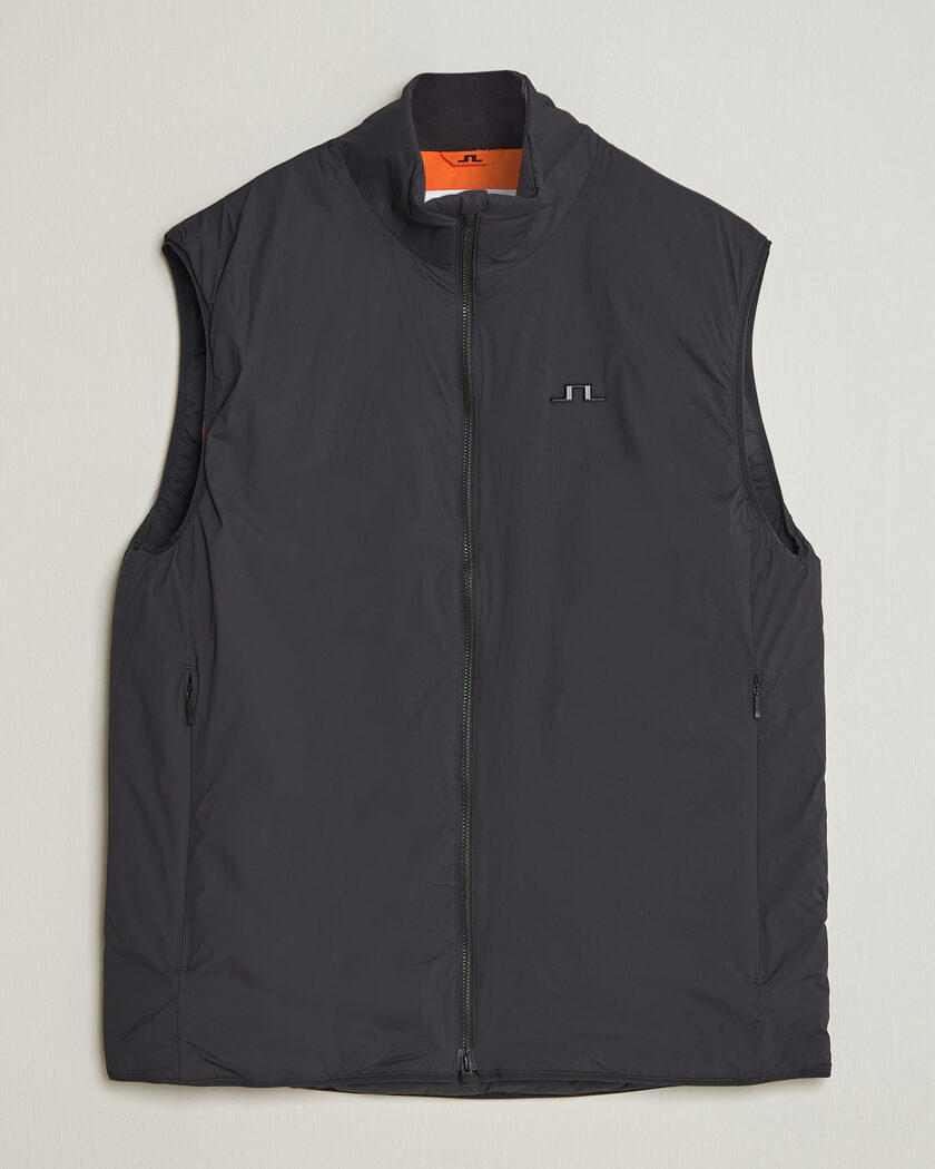 J.Lindeberg Clinton Padded Vest Black – Svart