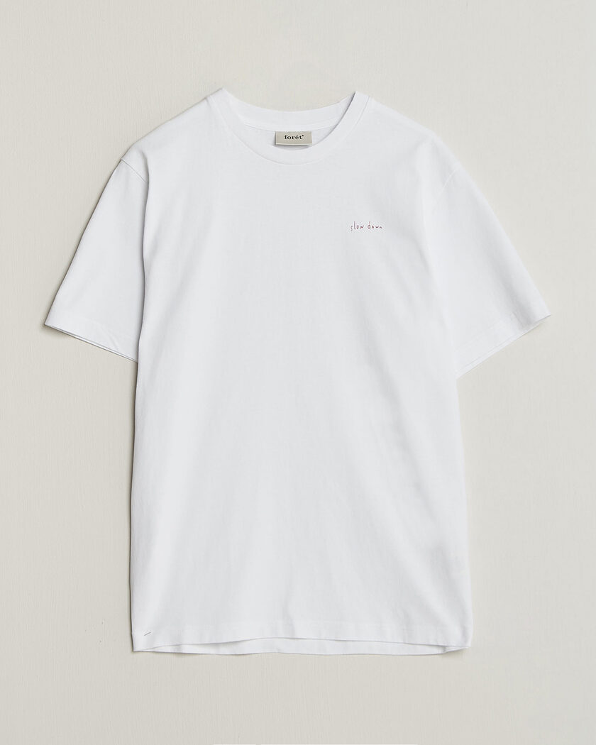 Forét Haze T-Shirt White – Hvit