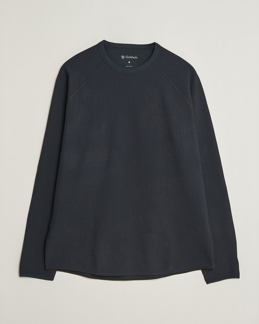 Goldwin WF Light Long Sleeve T-Shirt Black – Svart