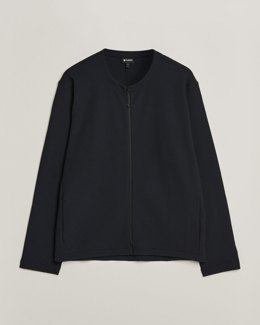Goldwin WF Light Cardigan Black – Svart