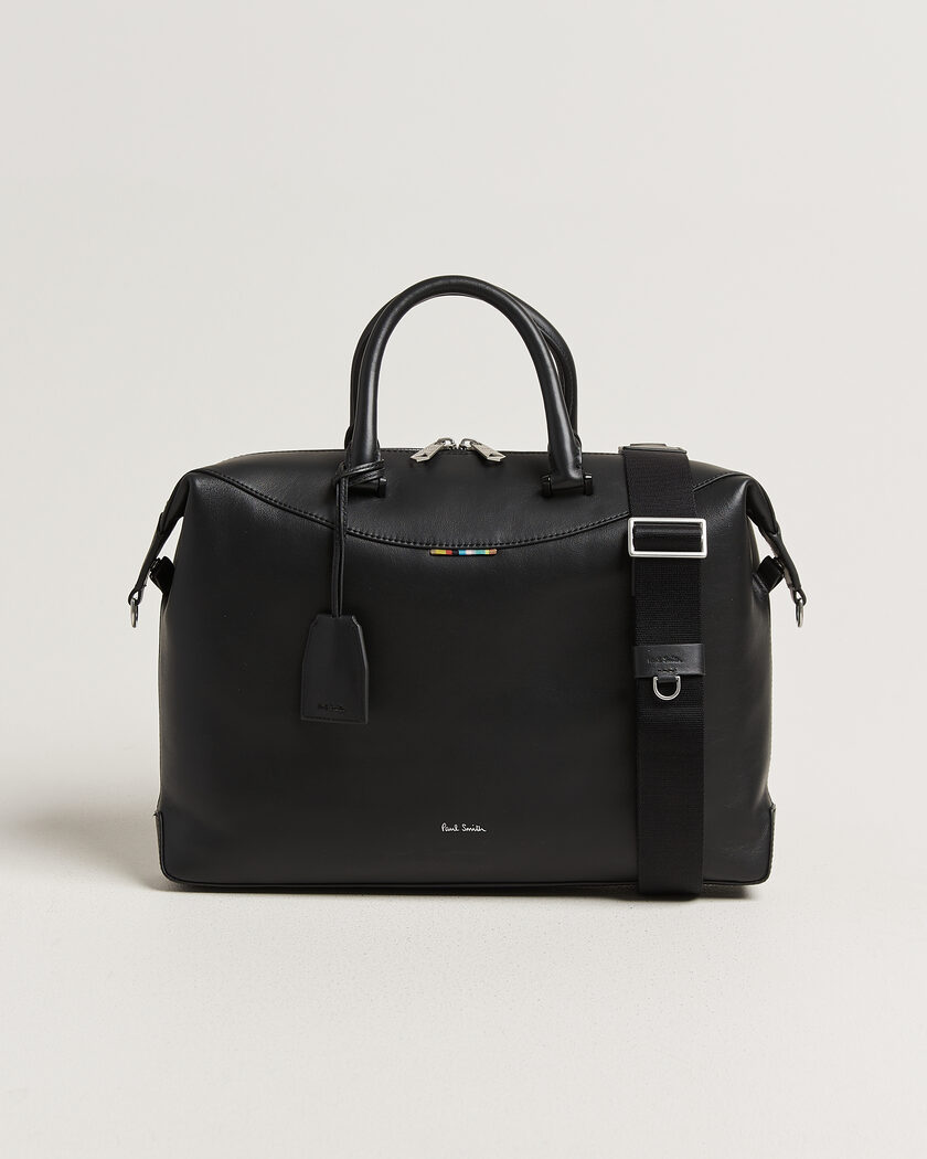 Paul Smith Leather Briefcase Black – Svart