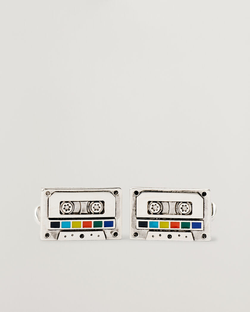 Paul Smith Tape Cufflink Silver – Sølv