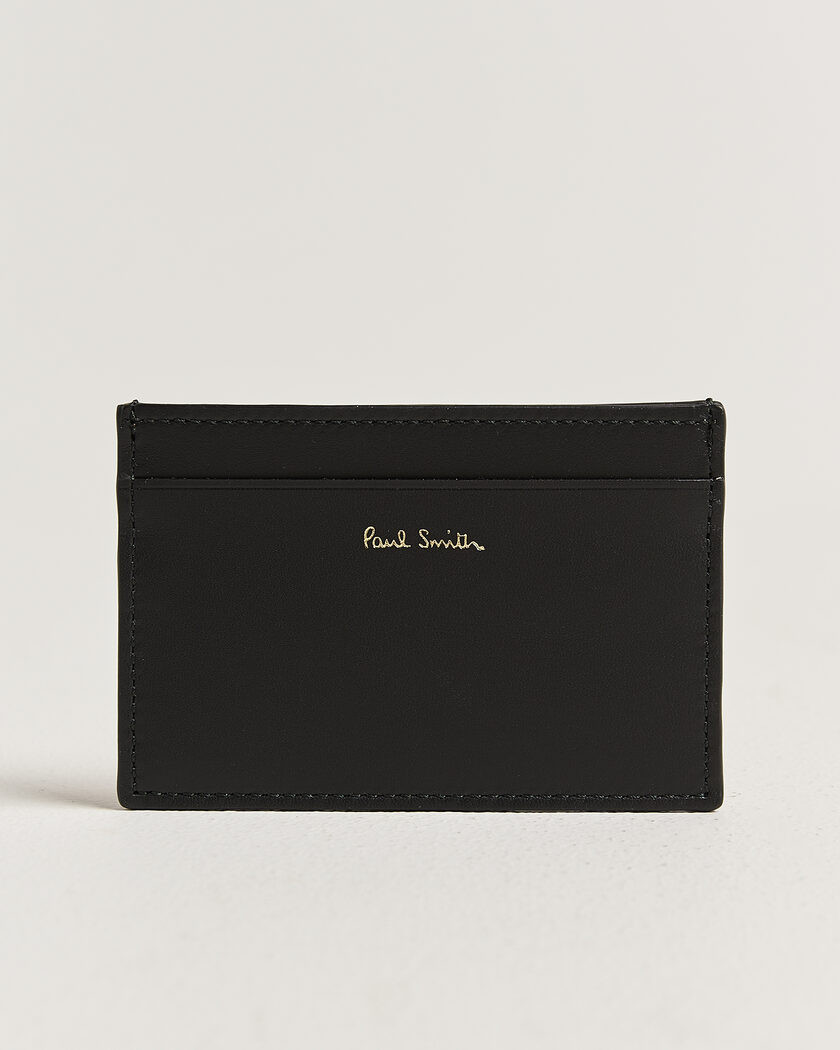 Paul Smith Signature Stripe Card Holder Black – Svart