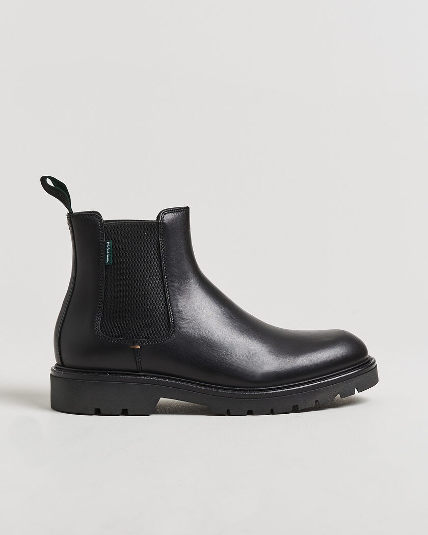 PS Paul Smith Xenon Leather Chelsea Boot Black – Svart