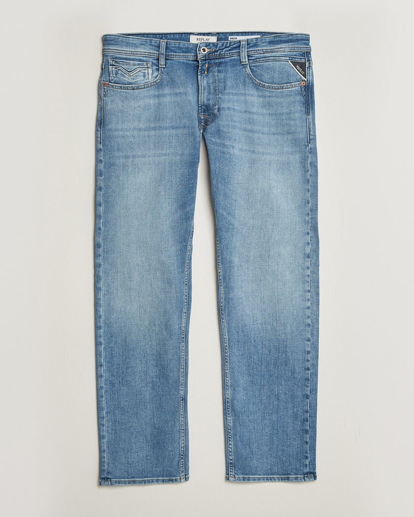 Replay Rocco Comfort Fit Original Jeans Light Blue – Blå