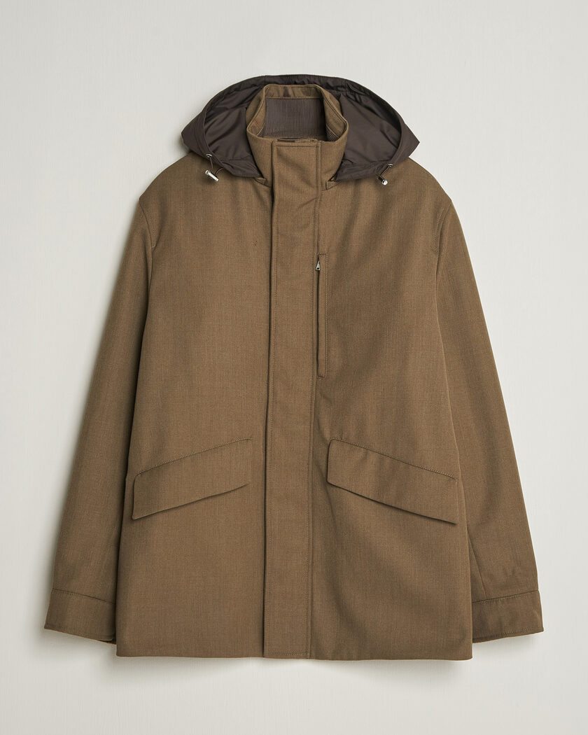 Incotex Water Repellent Rain Caban Country Green – Grønn