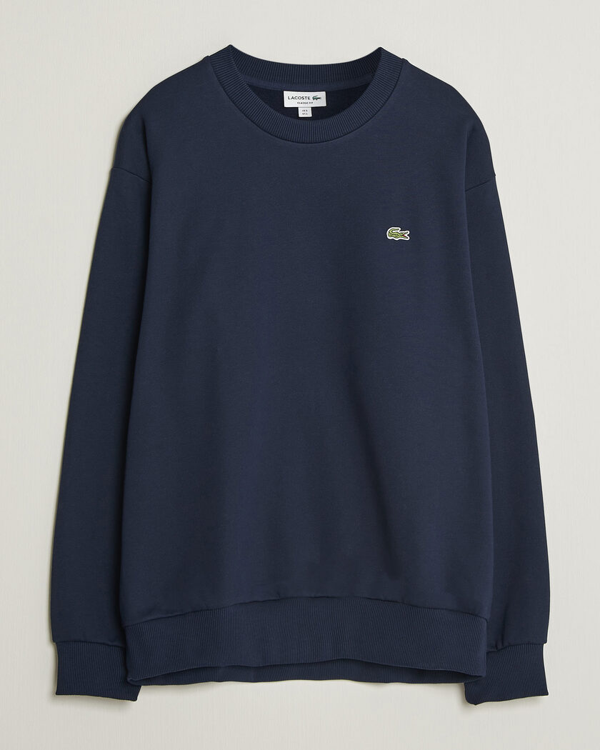 Lacoste Crew Neck Sweatshirt Navy Blue – Blå