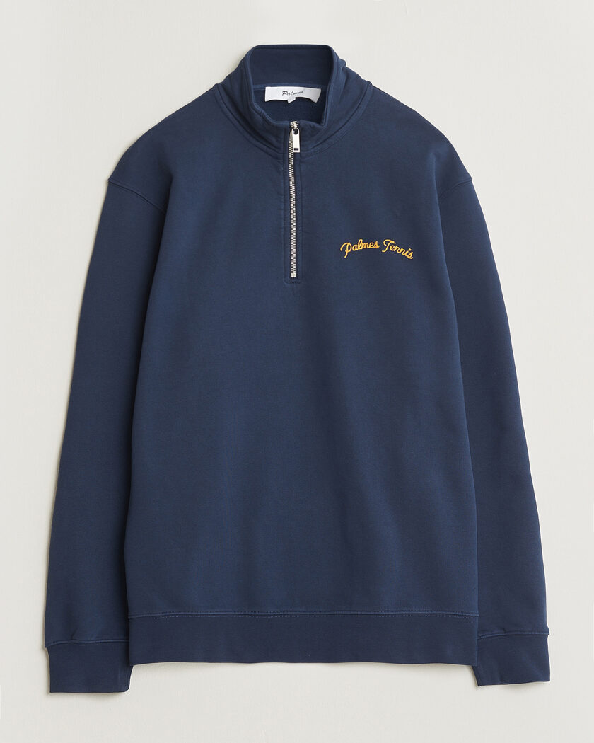  Palmes Western Zip Jacket Navy – Blå