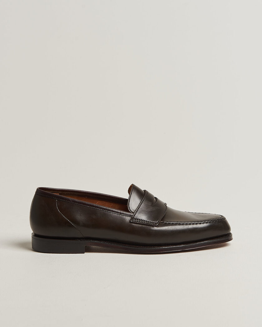 Crockett & Jones Harvard Dark Brown Shell Cordovan – Brun
