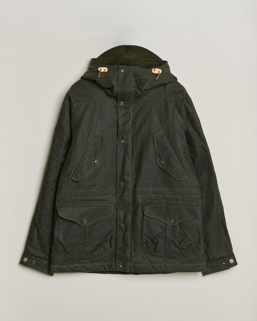 Manifattura Ceccarelli New Fisherman Parka Dark Green – Grønn