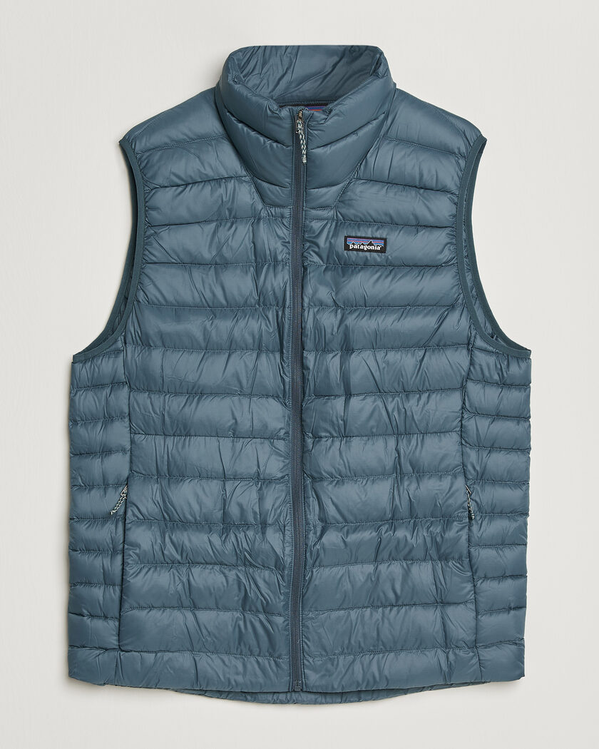 Patagonia Sweater Vest Summit Blue – Blå
