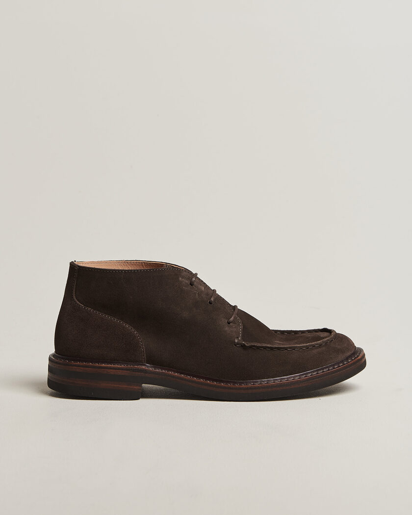 Astorflex Deukeflex Dainite Chukka Boot Dark Brown Suede – Brun