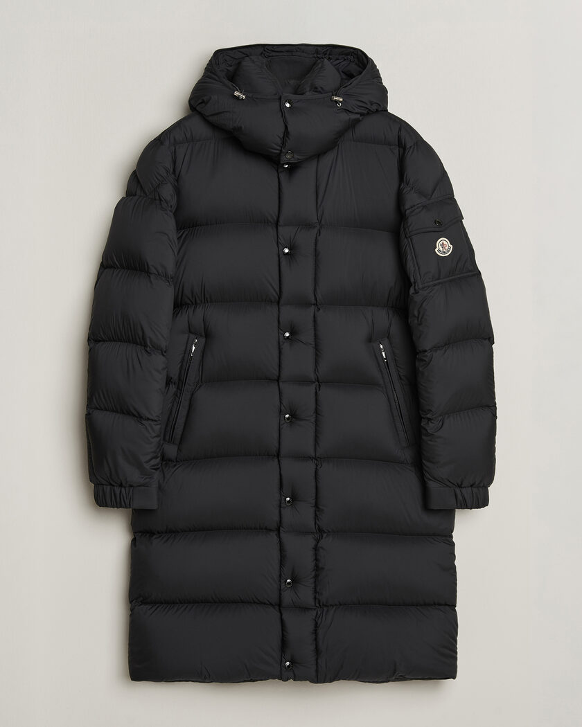 Moncler Hanoverian Down Parka Black – Svart