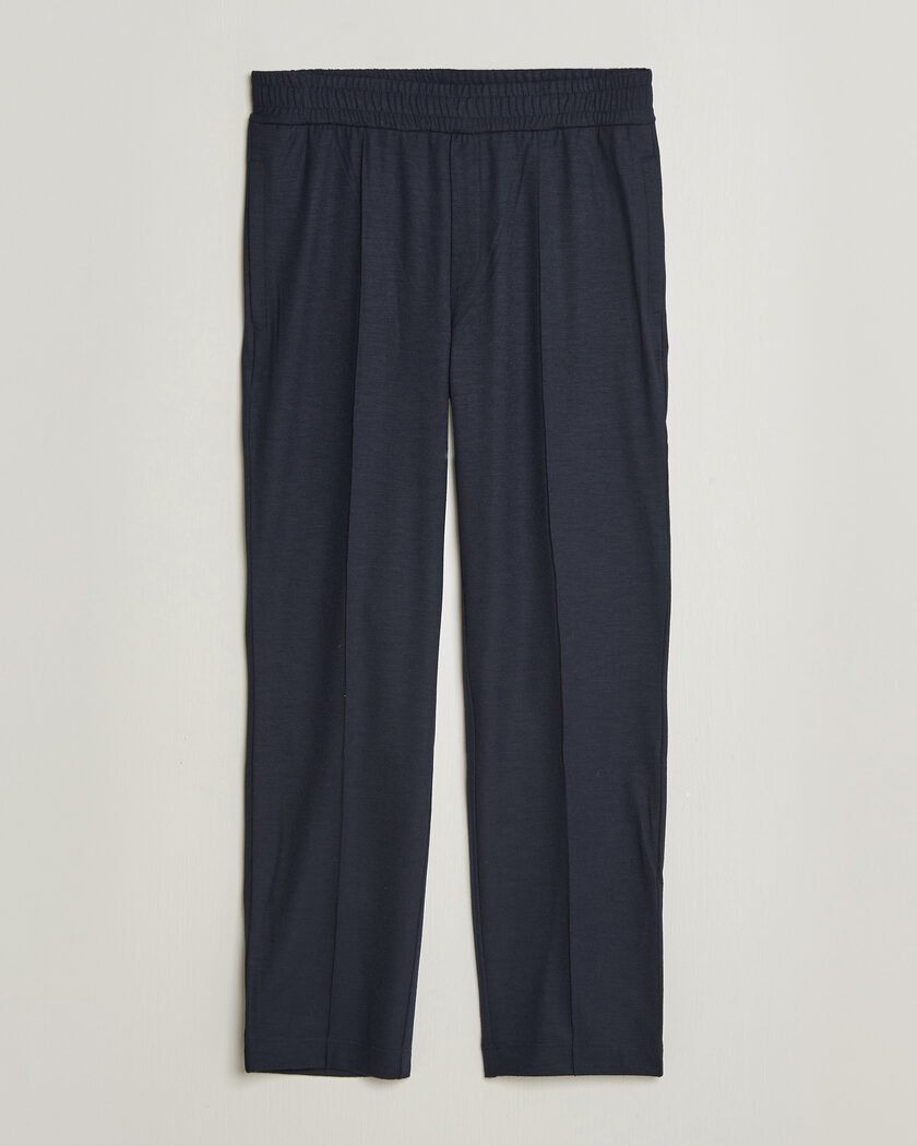 Moncler Flannel Joggers Navy – Blå