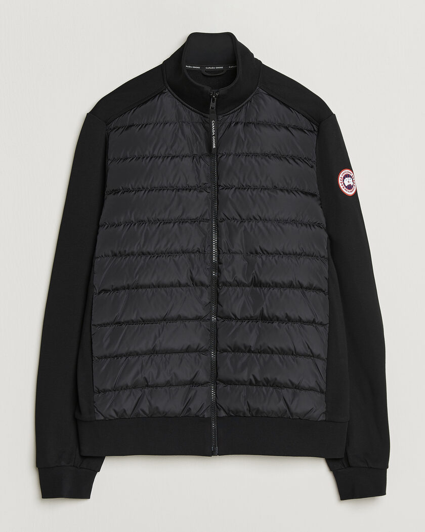 Canada Goose Hybridge Huron Full Zip Jacket Black – Svart