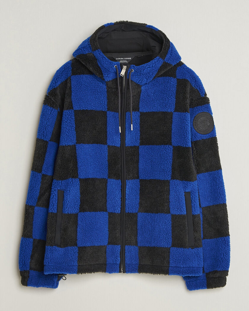 Canada Goose Harrier Fleece Hoodie Azurite Blue – Blå