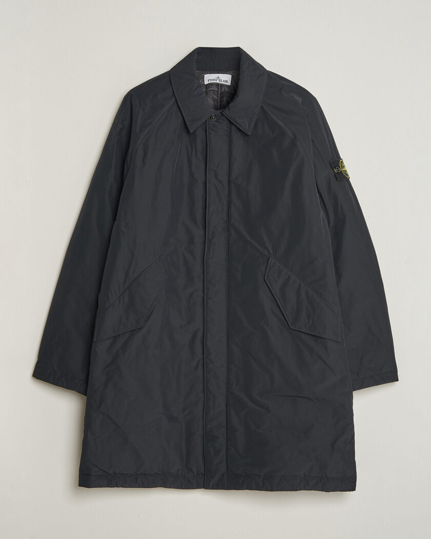 Stone Island Micro Reps Padded Coat Black – Svart