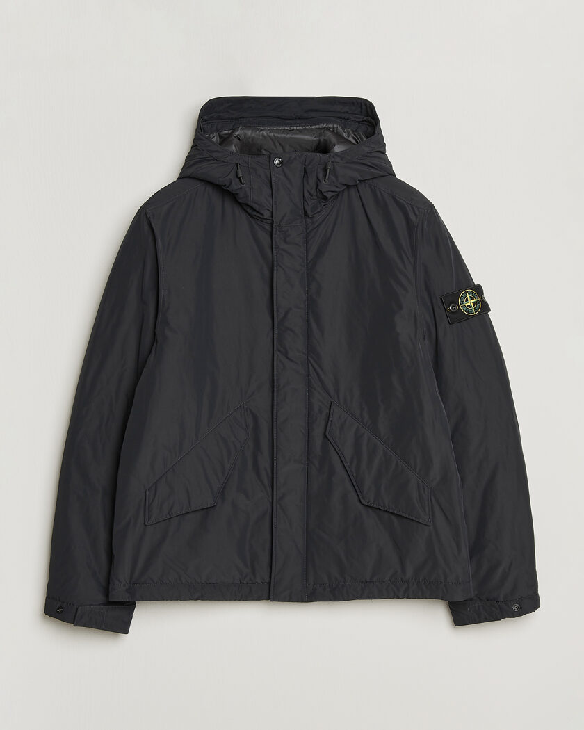 Stone Island Micro Twill Hood Jacket Black – Svart