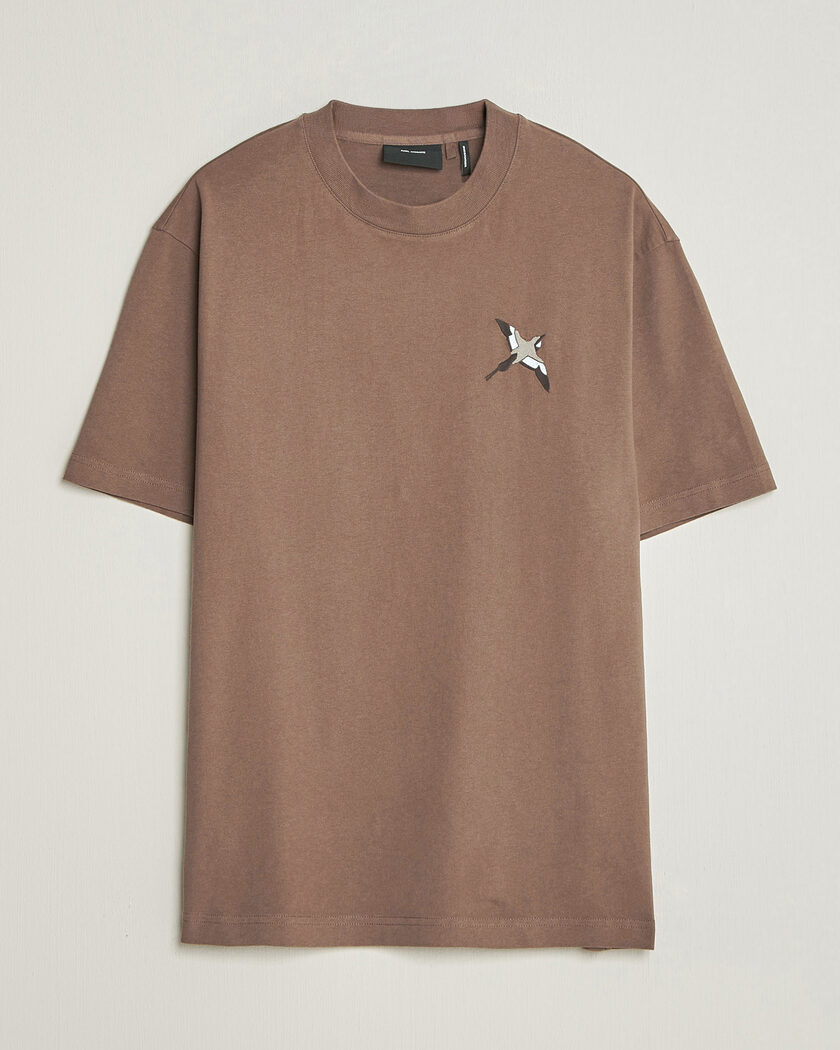Axel Arigato Micro Bee Birt T-Shirt Coffee Brown – Brun