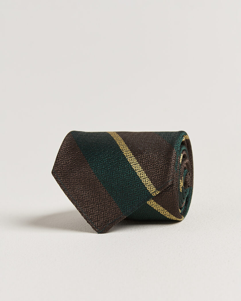 Polo Ralph Lauren Striped Vintage Tie Brown/Green – Flerfarget