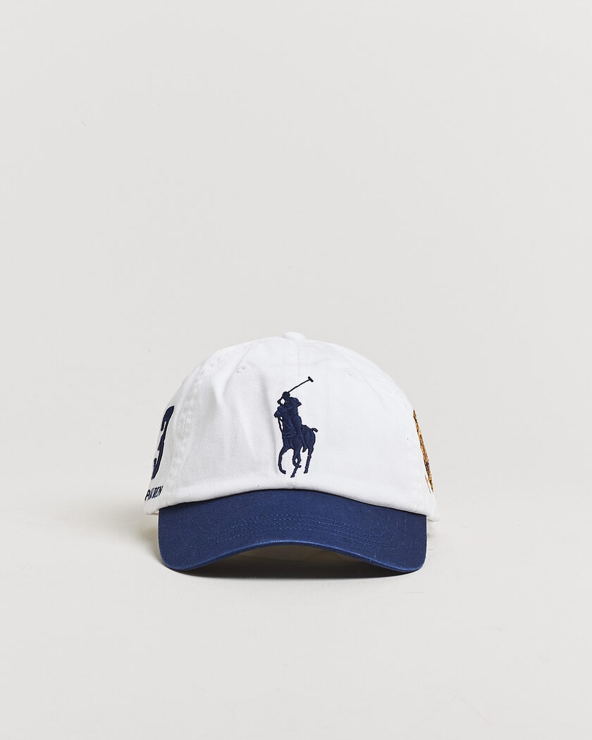 Polo Ralph Lauren Big Pony Twill Cap Ceramic White – Hvit