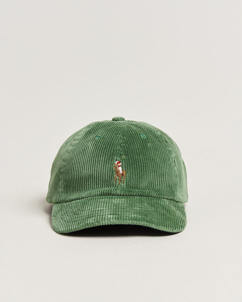  Polo Ralph Lauren Corduroy Cap Meadow Green – Grønn