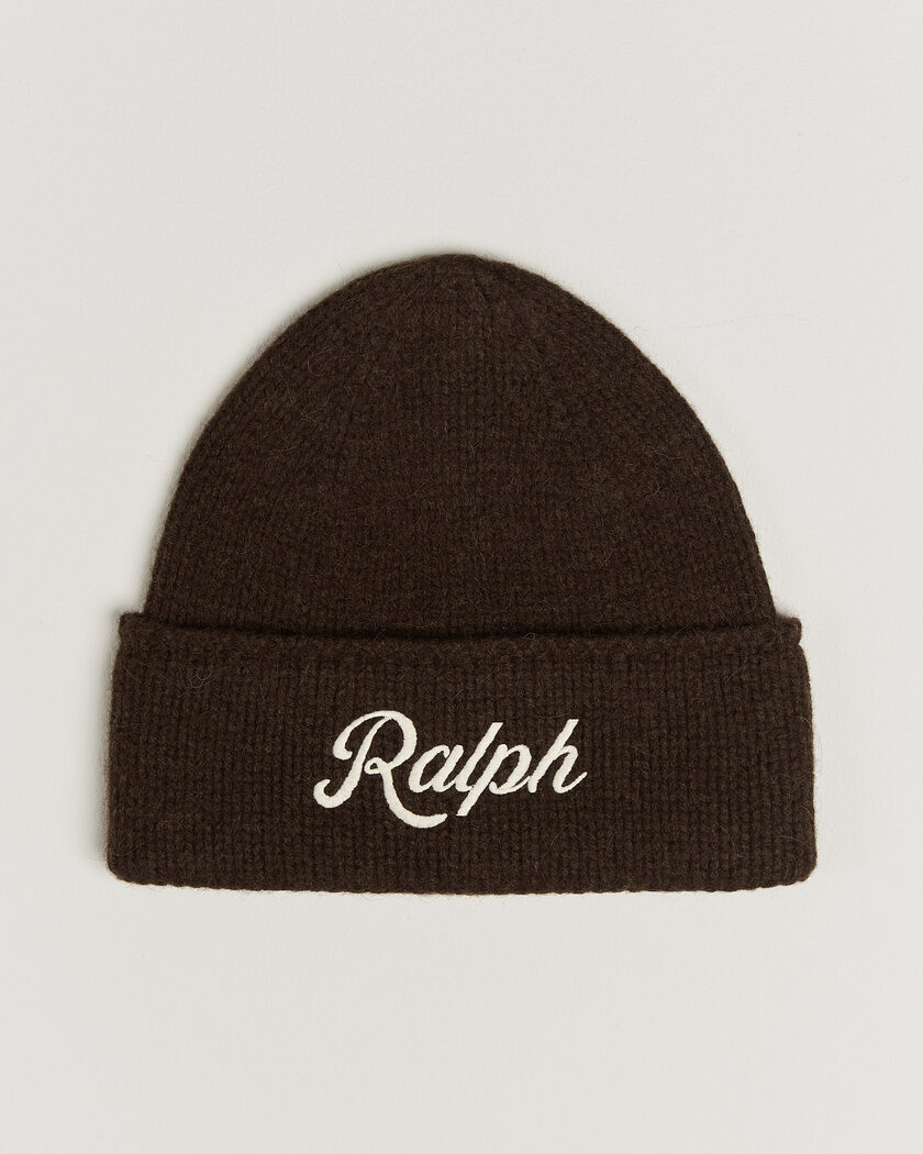 Polo Ralph Lauren Wool Blend Beanie Cooper Brown – Brun