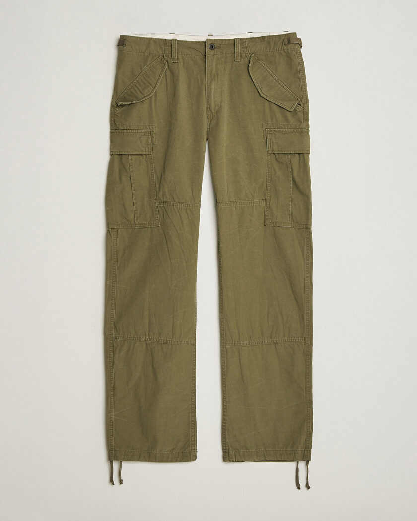 Polo Ralph Lauren Rustic Canvas Cargo Pants Outdoors Olive – Grønn