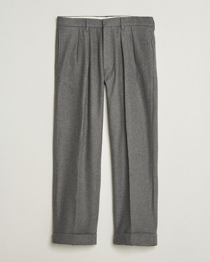 Polo Ralph Lauren Flanell Blend Straight Fit Pants Medium Grey – Grå