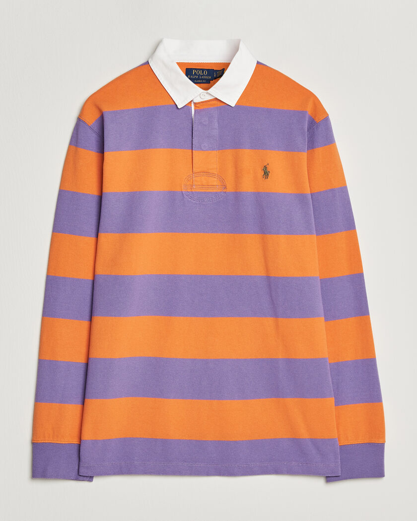 Polo Ralph Lauren Striped Jersey Rugger Purple/Orange – Flerfarget