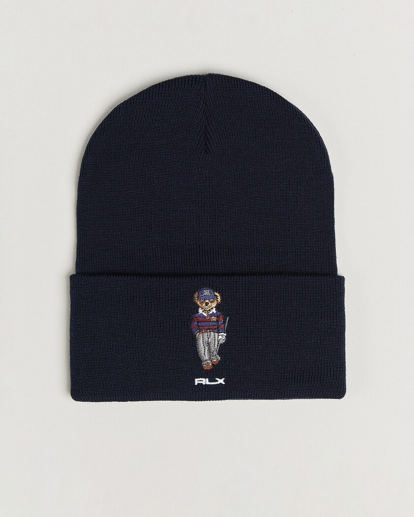 RLX Ralph Lauren Golf Bear Hat Refined Navy – Blå