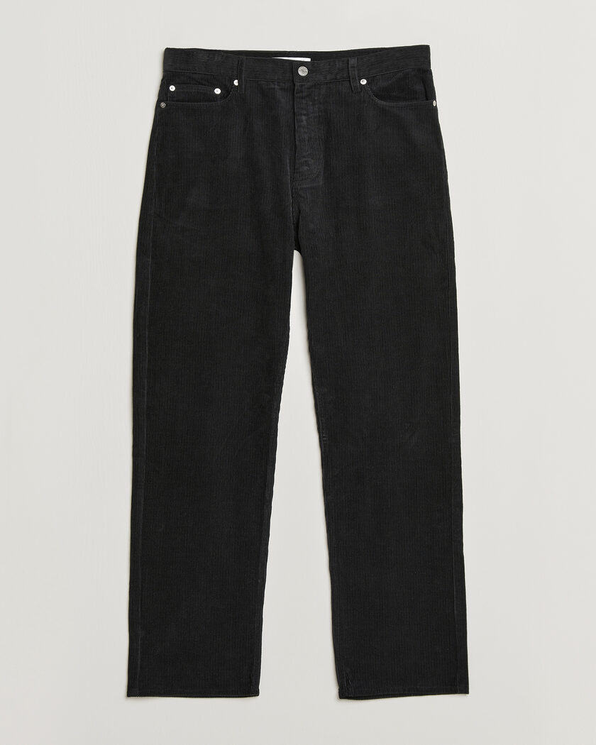 Samsøe Samsøe Eddie Corduroy Trousers Black – Svart
