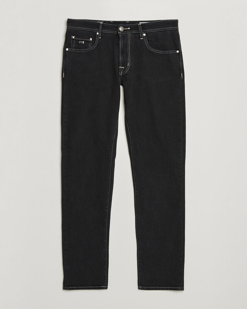 Tramarossa Michelangelo Stretch Jeans Black – Svart