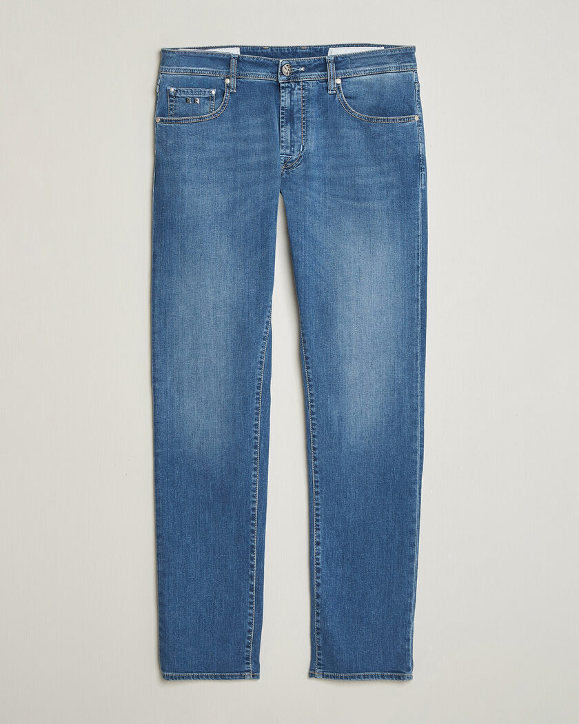 Tramarossa Michelangelo Stretch Jeans Light Blue – Blå