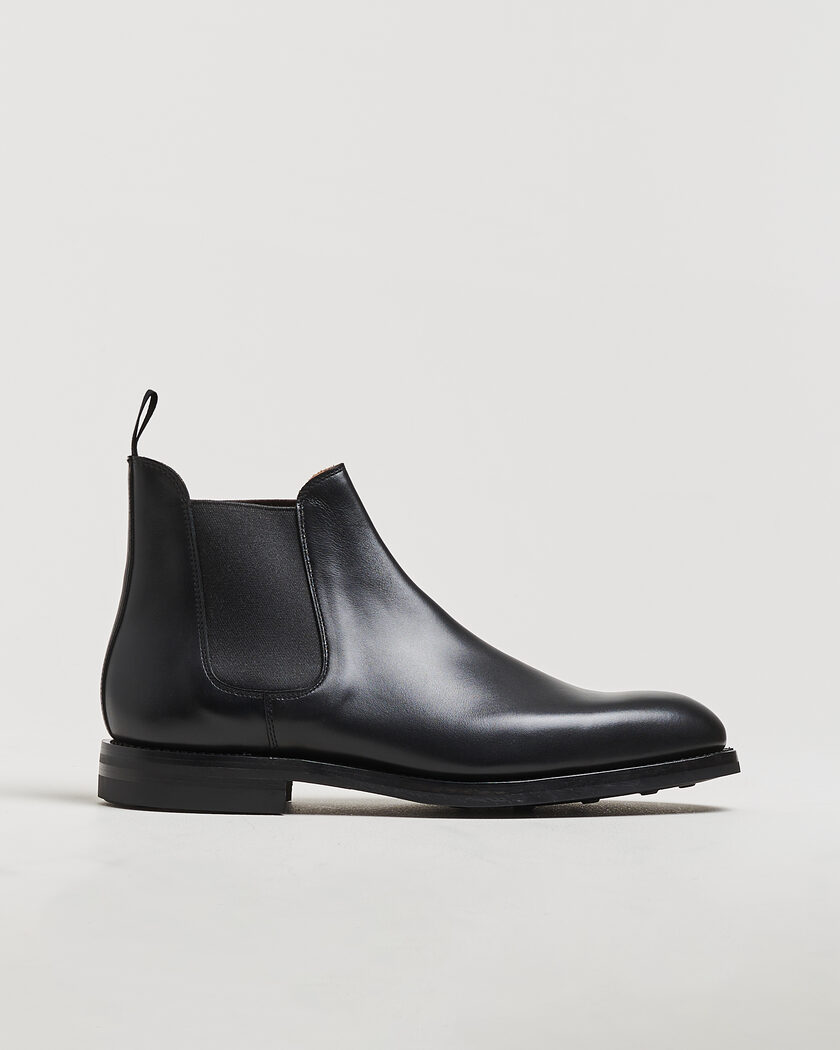 Crockett & Jones Chelsea 5 Black Calf – Svart