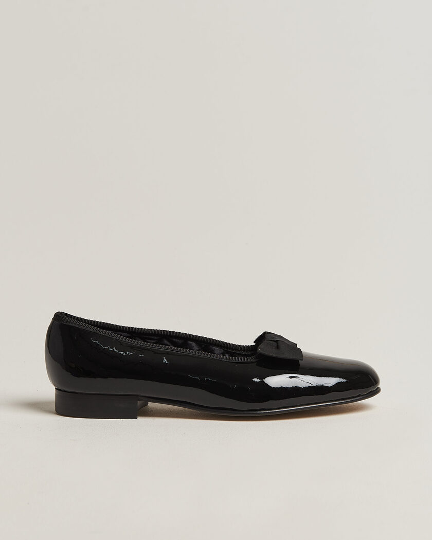 Bowhill & Elliott Patent Opera Pump Black – Svart