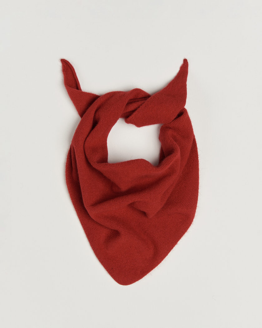 Le Bonnet Lambswool/Caregora Bandana Framboise – Rød