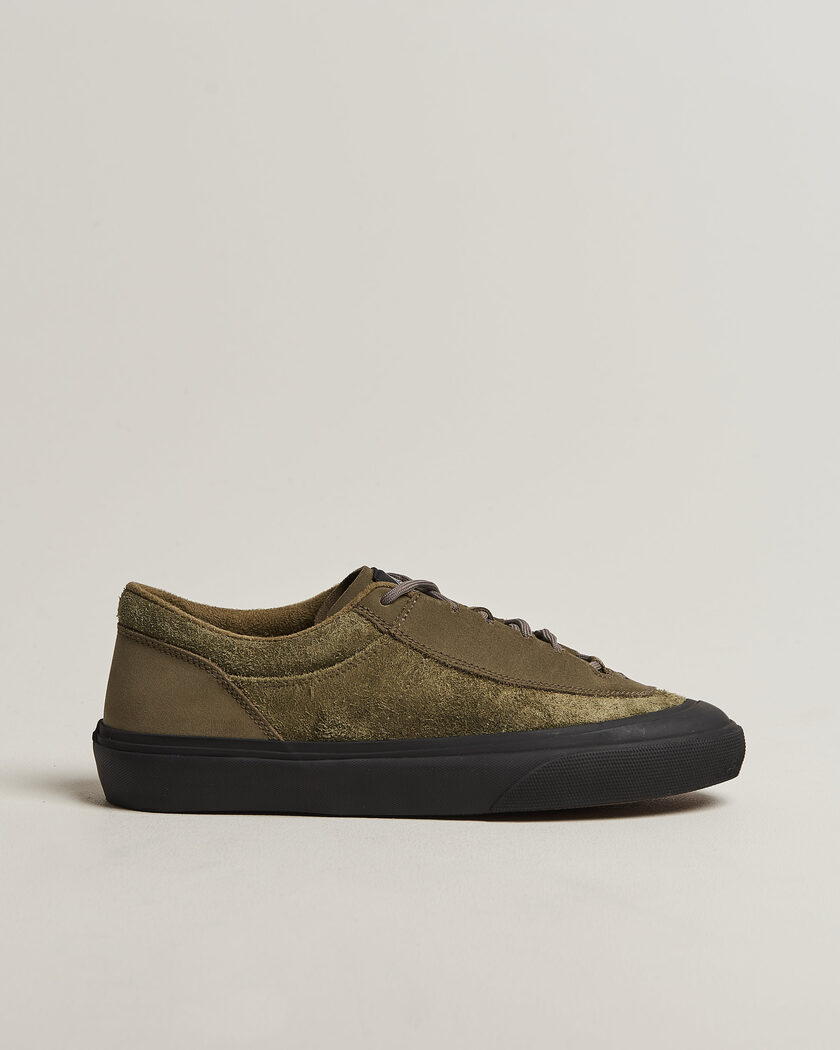 Stone Island Low Top Suede Sneaker Military Green – Grønn