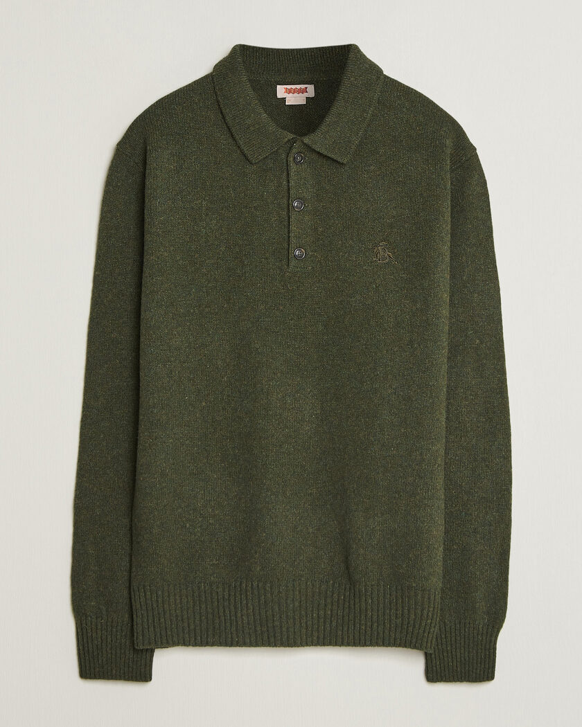 Baracuta Shetland Polo Beech – Grønn