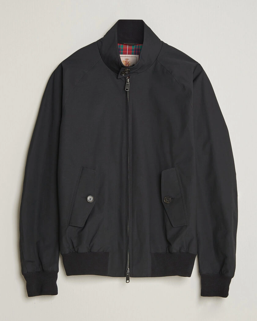 Baracuta G9 Original Harrington Jacket Black – Svart