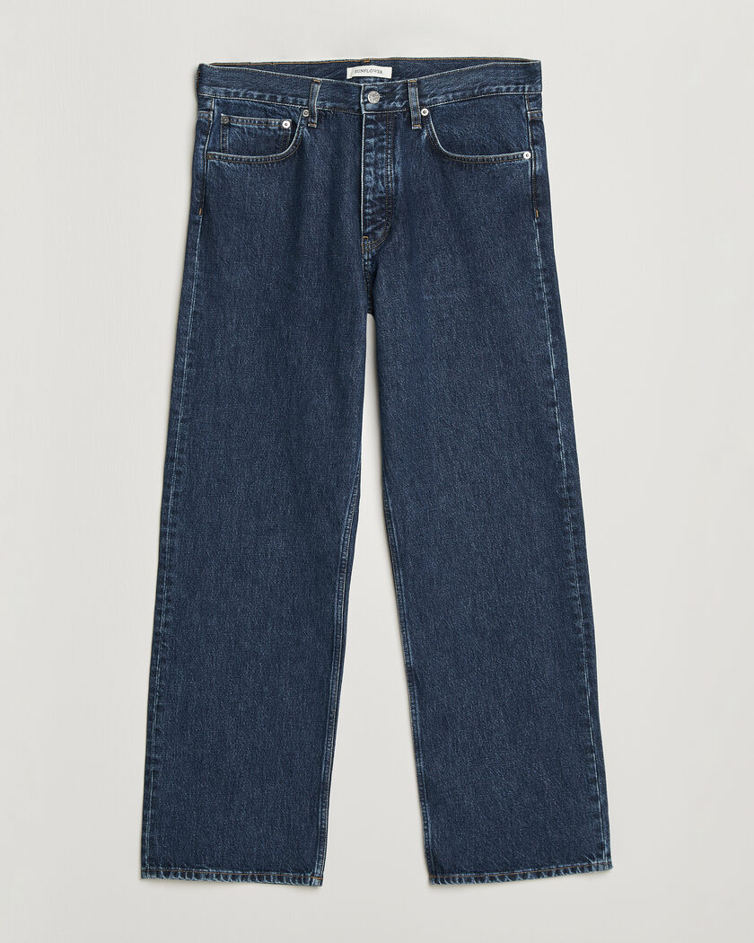 Sunflower Loose Jeans Blue Wash – Blå