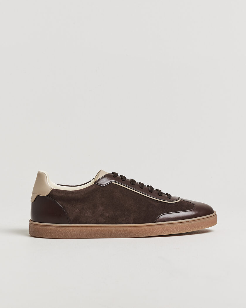 Brunello Cucinelli Classic Sneakers Dark Brown – Brun