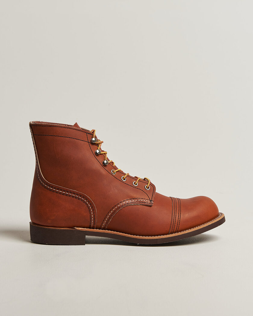 Red Wing Shoes Iron Ranger Boot Oro Legacy Leather – Brun