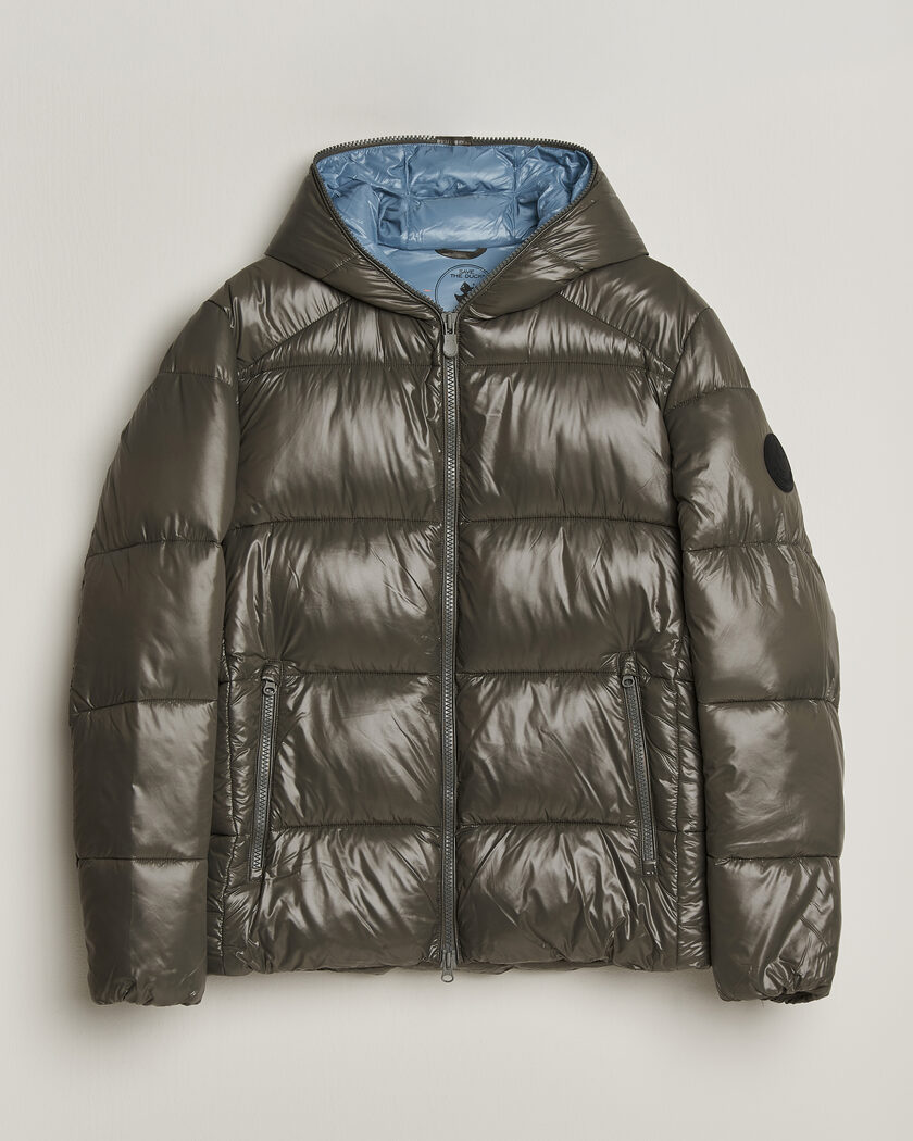  Save The Duck Edgard Padded Puffer Gunmetal Grey – Grå