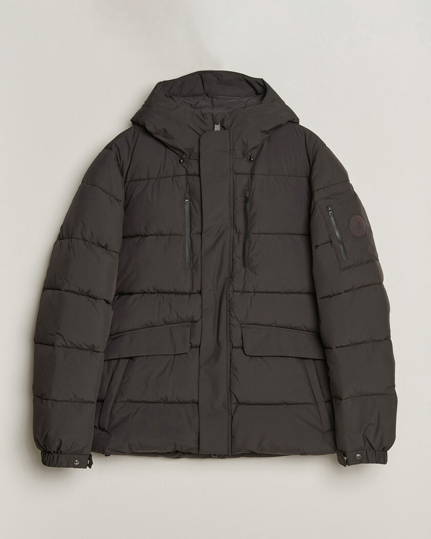 Save The Duck Espel Short Arctic Parka Brown Black – Brun