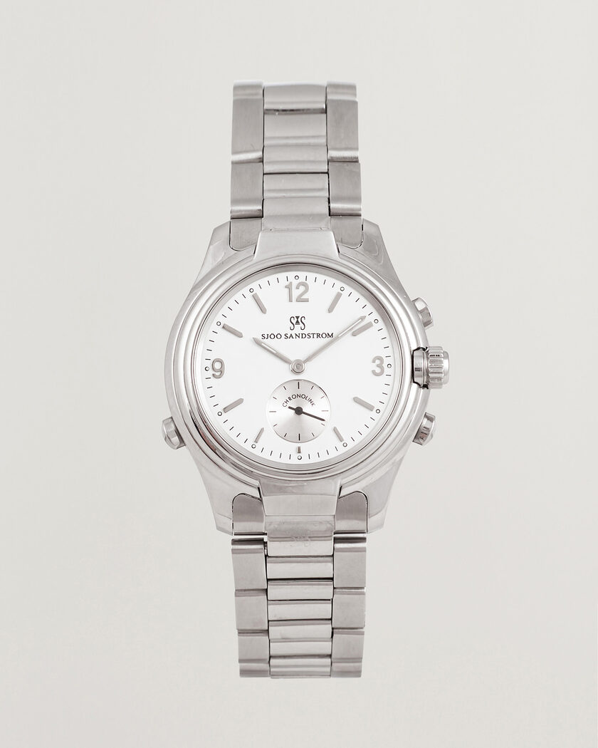 Sjöö Sandström Pre-Owned Chronolink Worldtimer UTC Swedish Blonde 