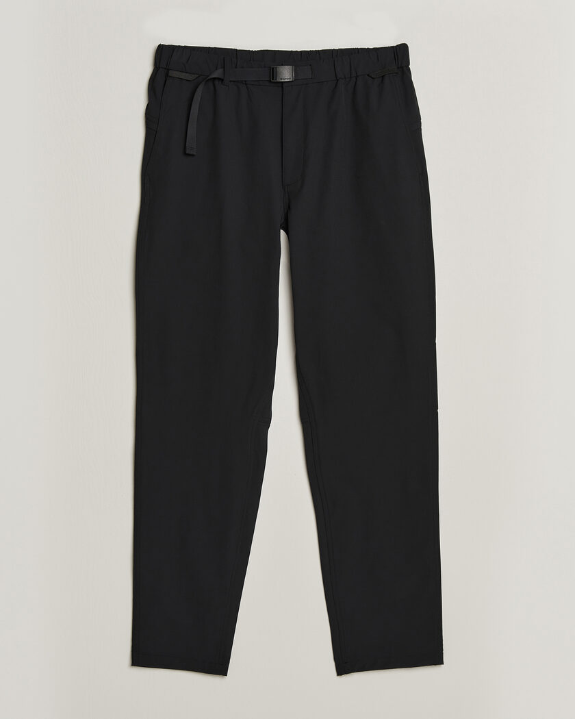 Snow Peak Water-Repellent Stretch Tapered Pants Black – Svart